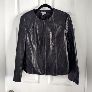 Kate Hill  size 16 leather jacket.